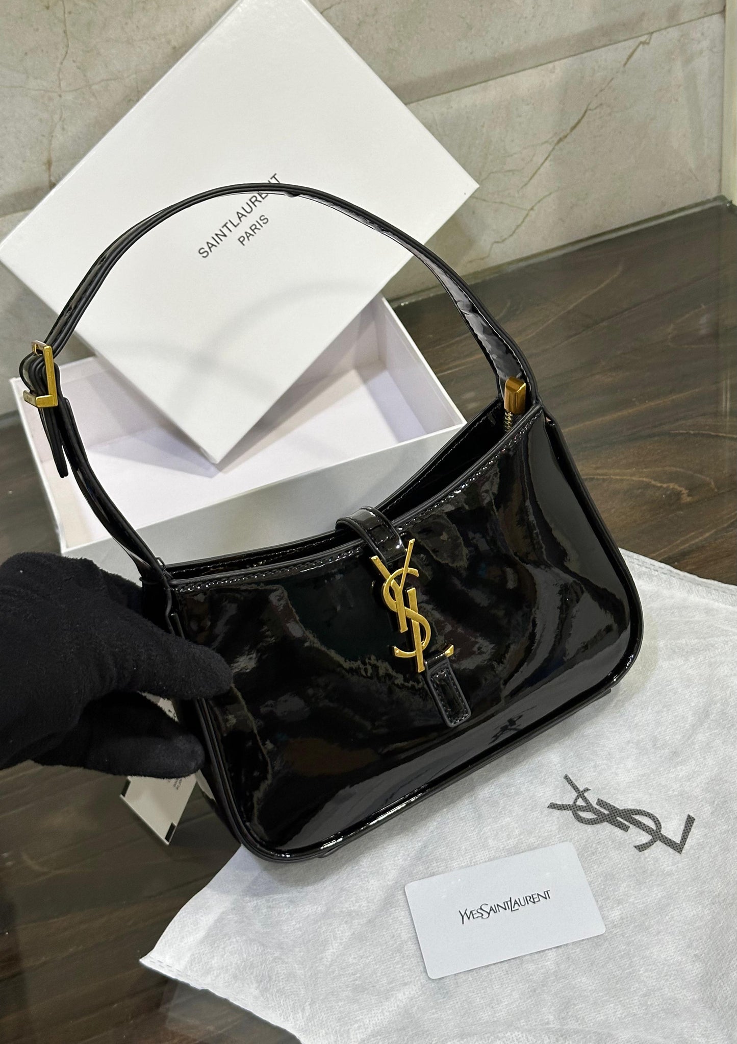 LATEST YSL PATENT LEATHER