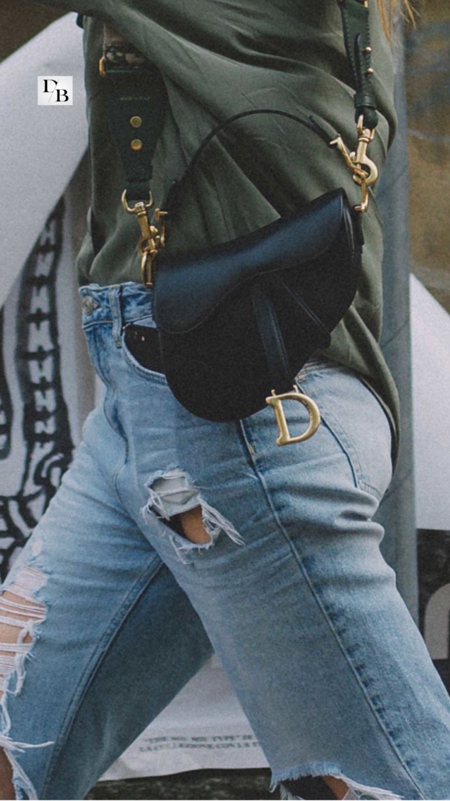 DIOR SADDLE IN STOCK