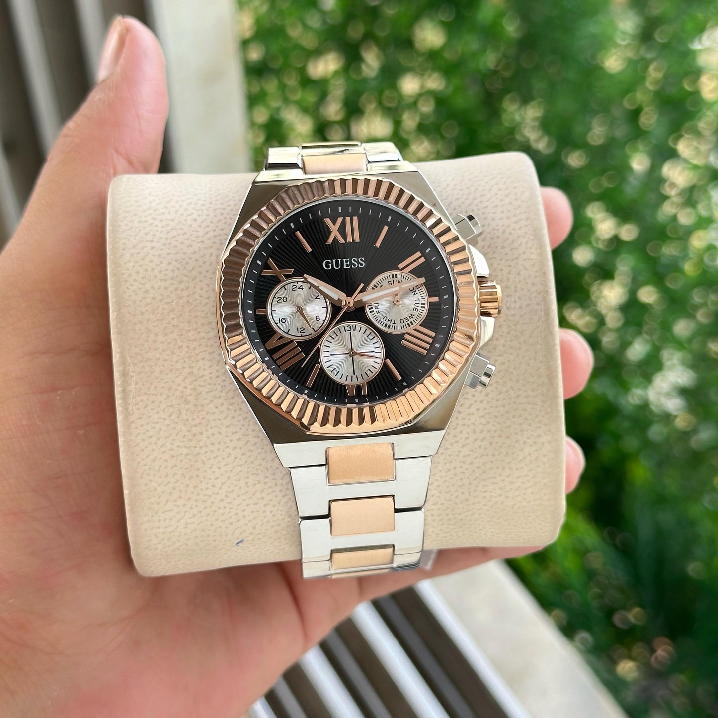 Guess combines the best in Swiss precision Men's Watch