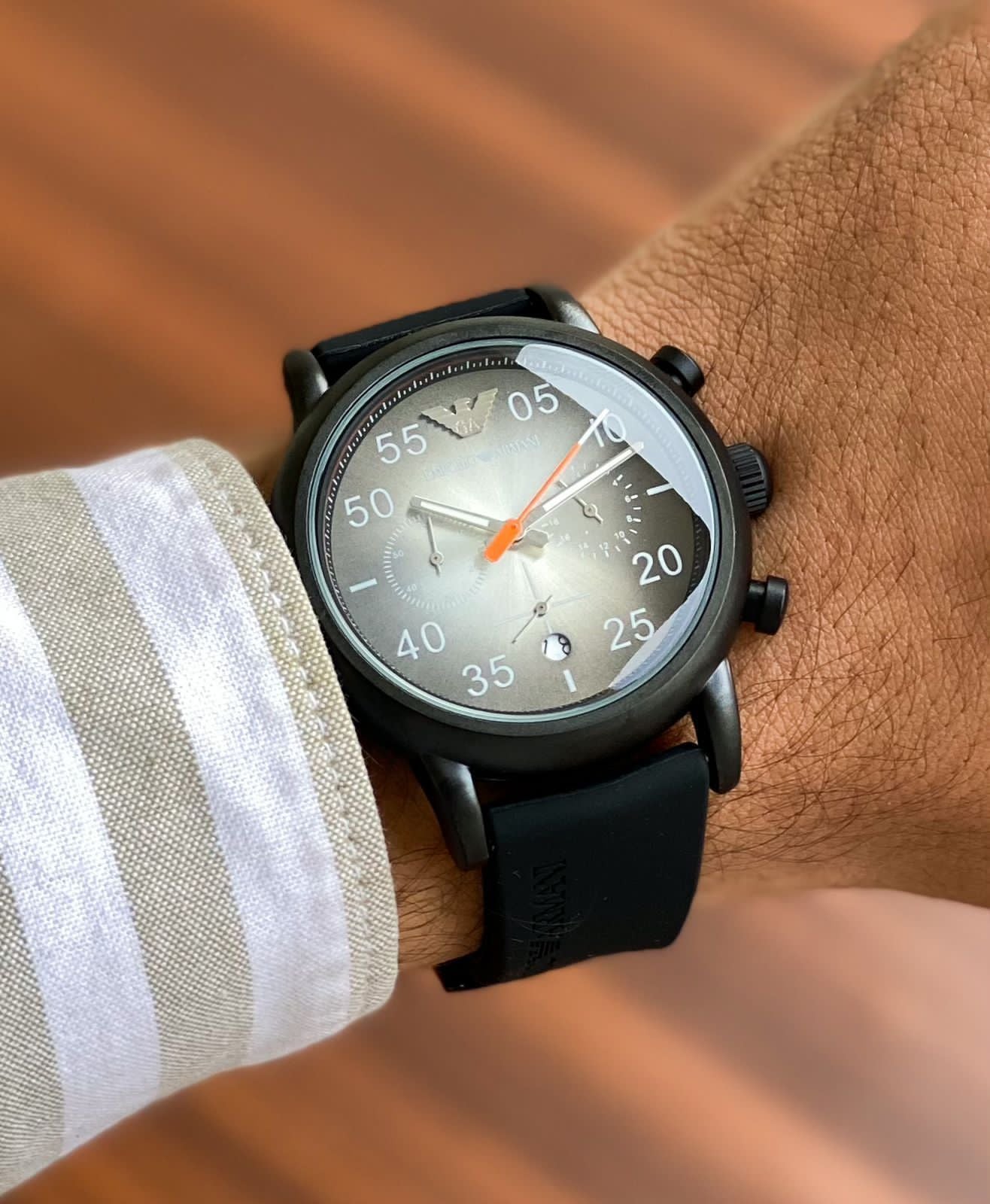 New Emporio Armani timepiece LUIGI SERIES