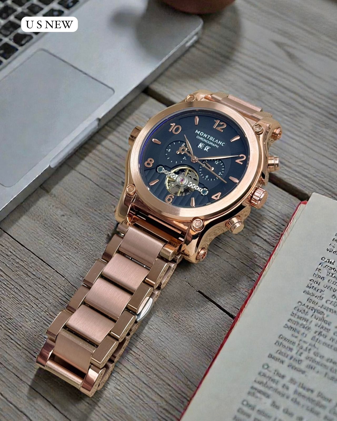 MONTBLANC HIGH QUALITY STYLING MEN"S WATCH