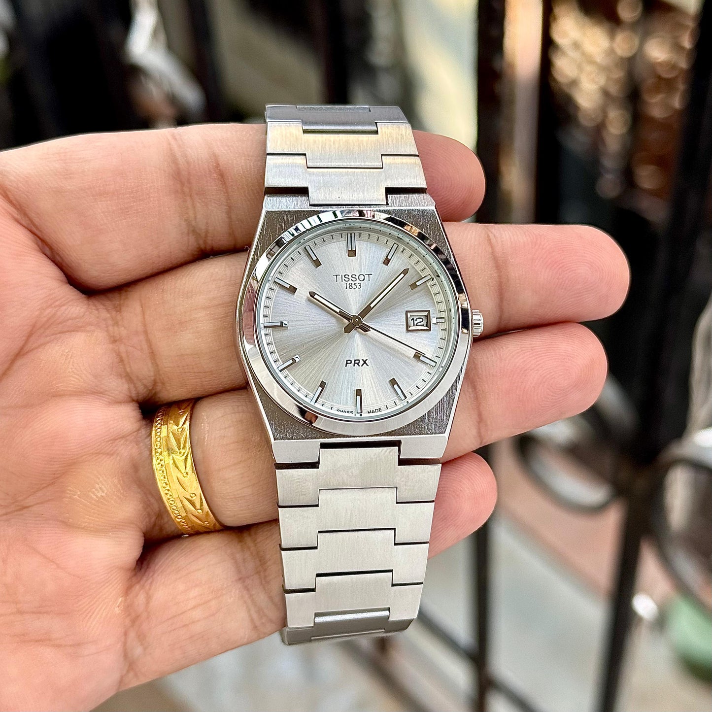 ✅ TISSOT PRX – ICONIC SWISS-INSPIRED ELEGANCE WHITE DIAL MEN's WATCH ✅