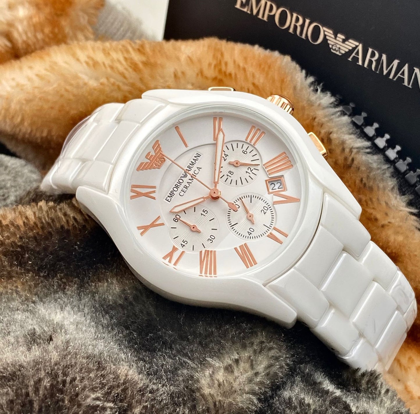 Armani ciramic Men's Watch