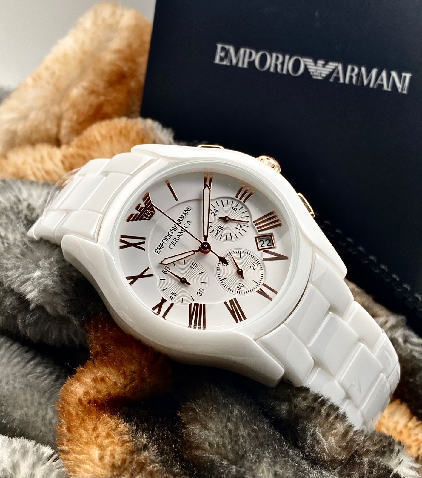 Armani ciramic Men's Watch