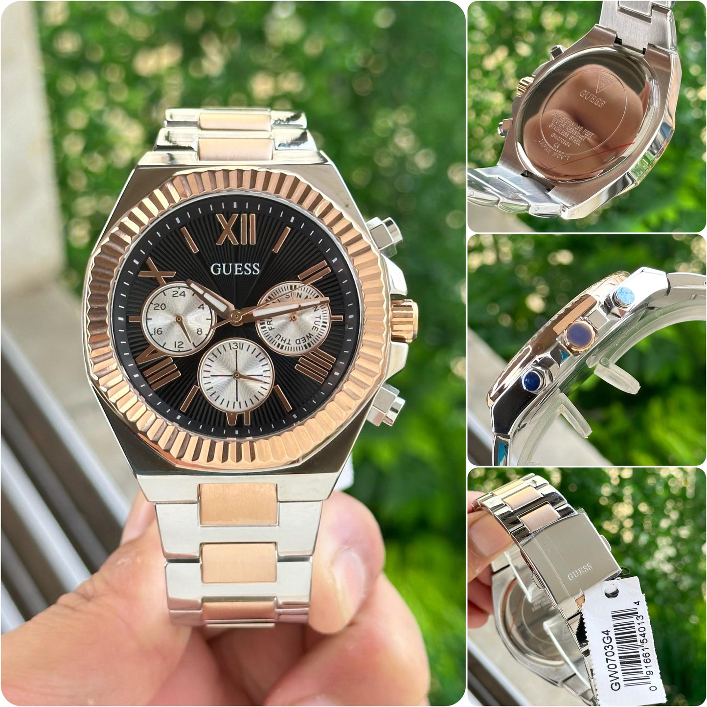 Guess combines the best in Swiss precision Men's Watch