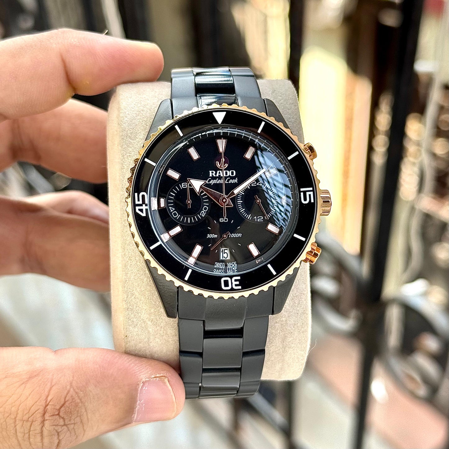 RADO CAPTAIN COOK – HIGH-TECH CERAMIC LUXURY MASTERPIECE ✅