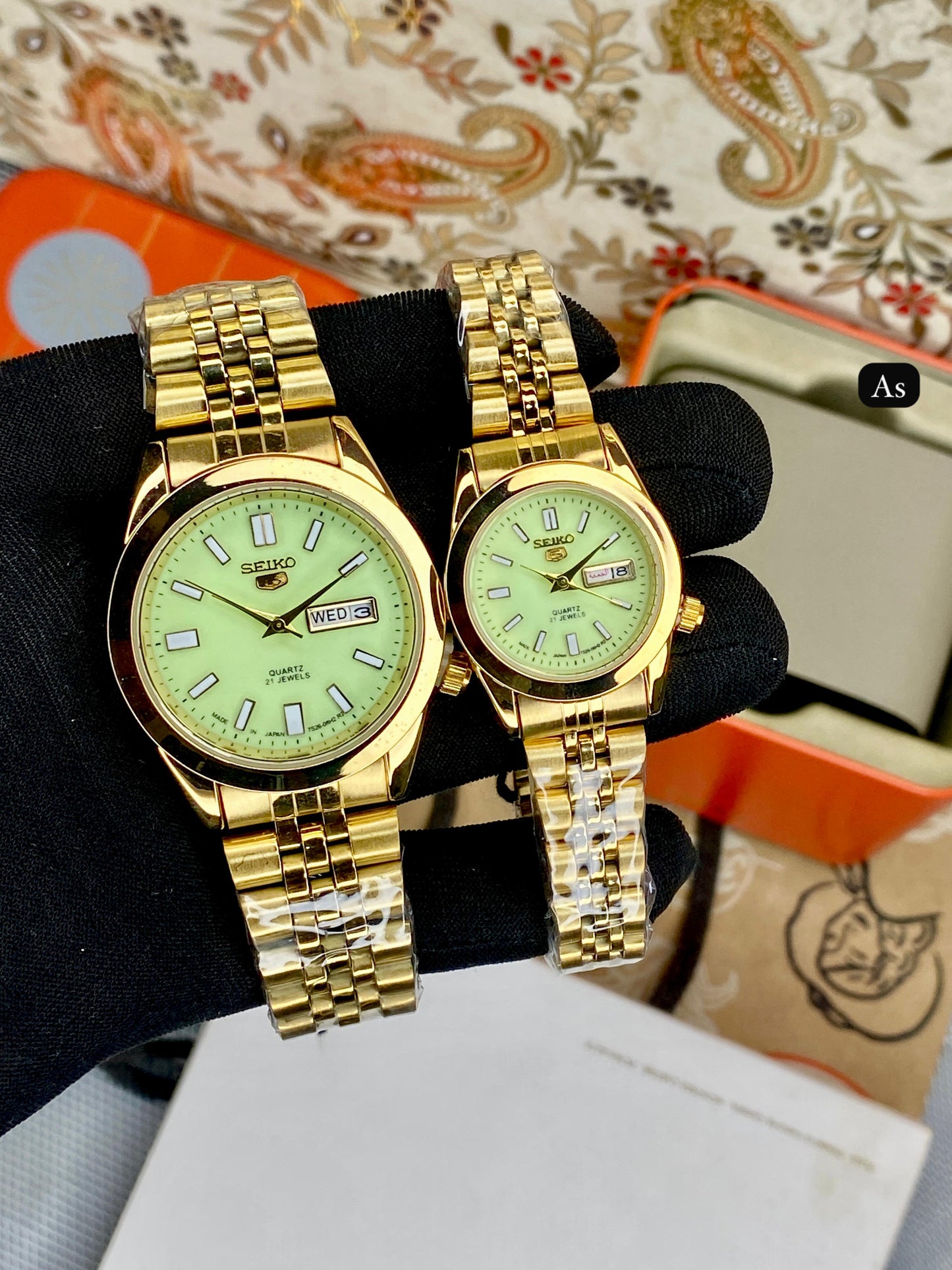 Seiko couple Watches Limited Stock