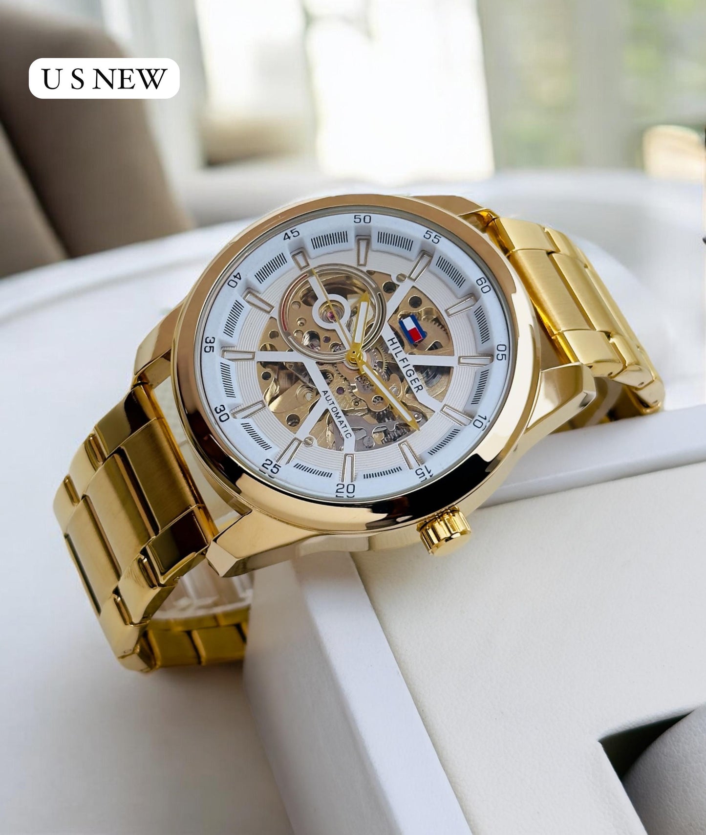 The difference between style and fashion is HILFIGER quality With styling metal strap⌚⌚