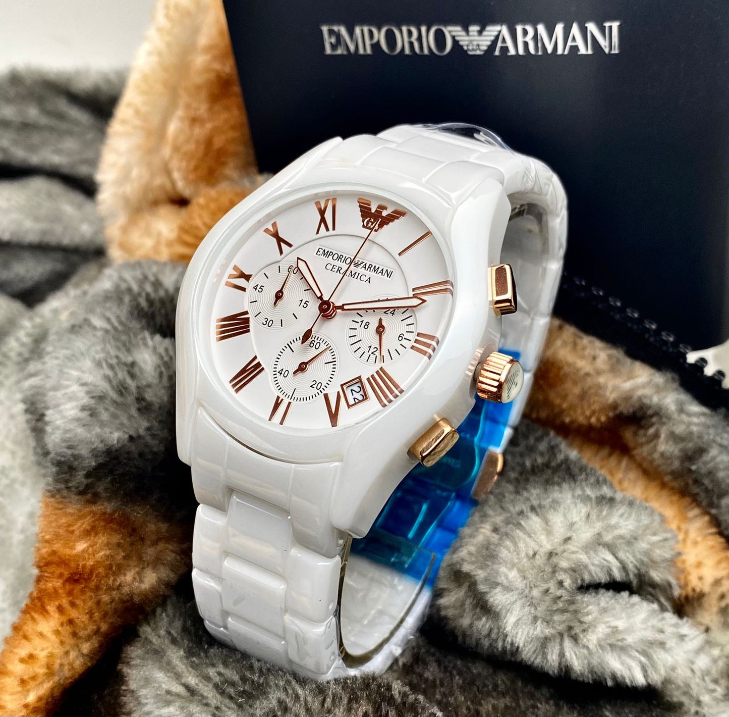 Armani ciramic Men's Watch