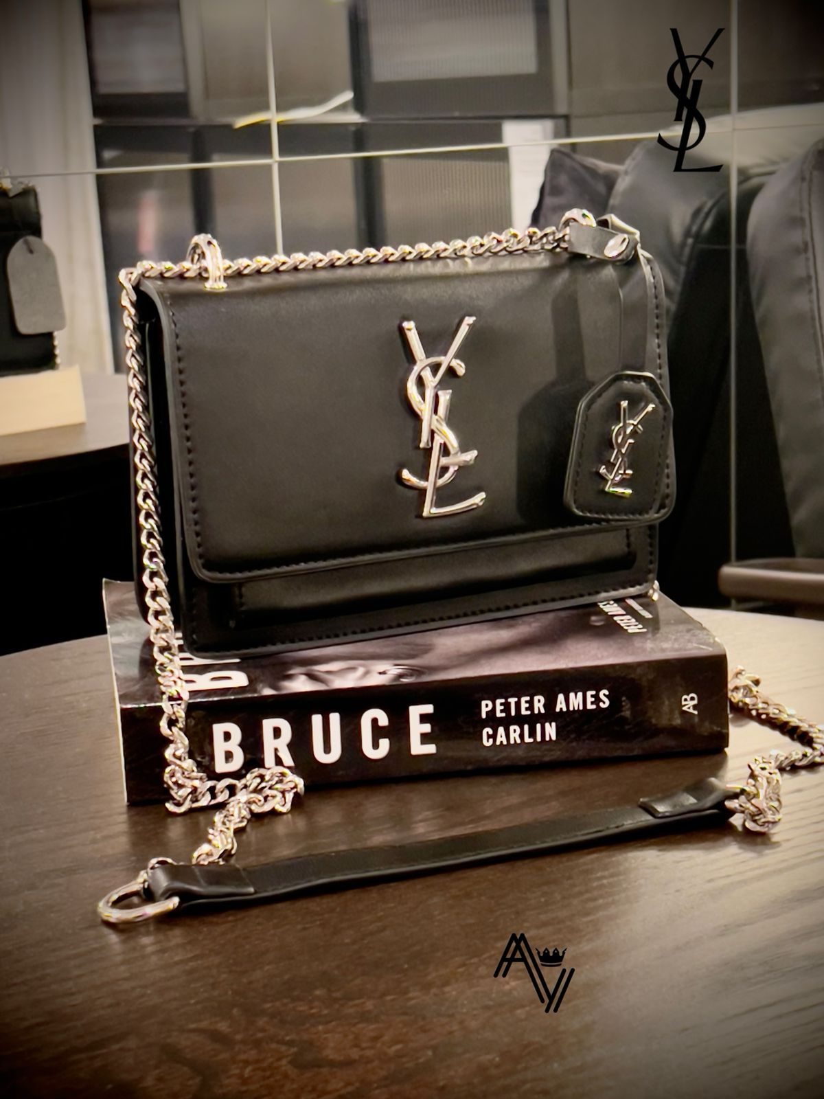 Yves SAINT LAURENT SUNSET SHOULDER BAG 🌅