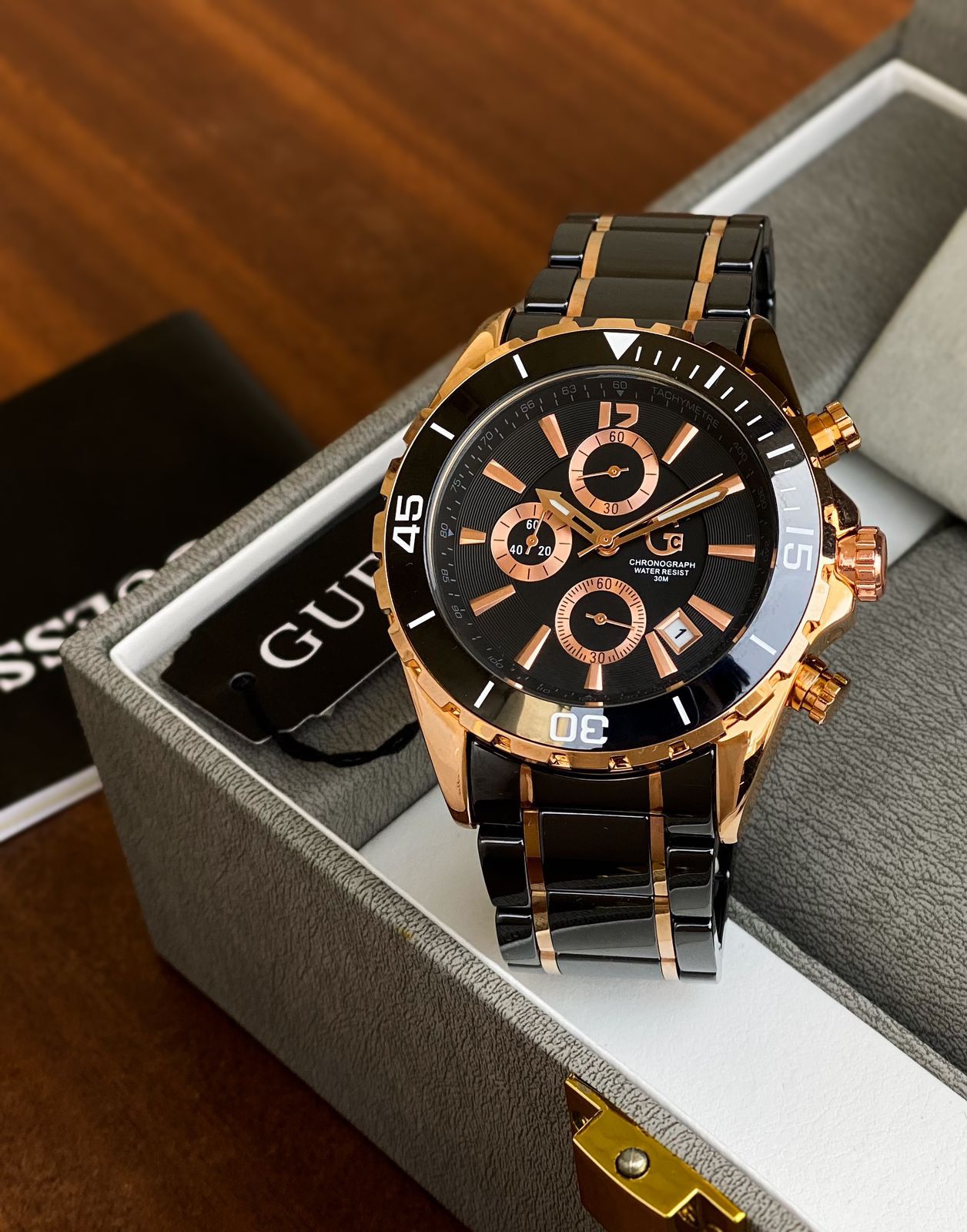 GC Black ceramic chain SWISS Made Watch