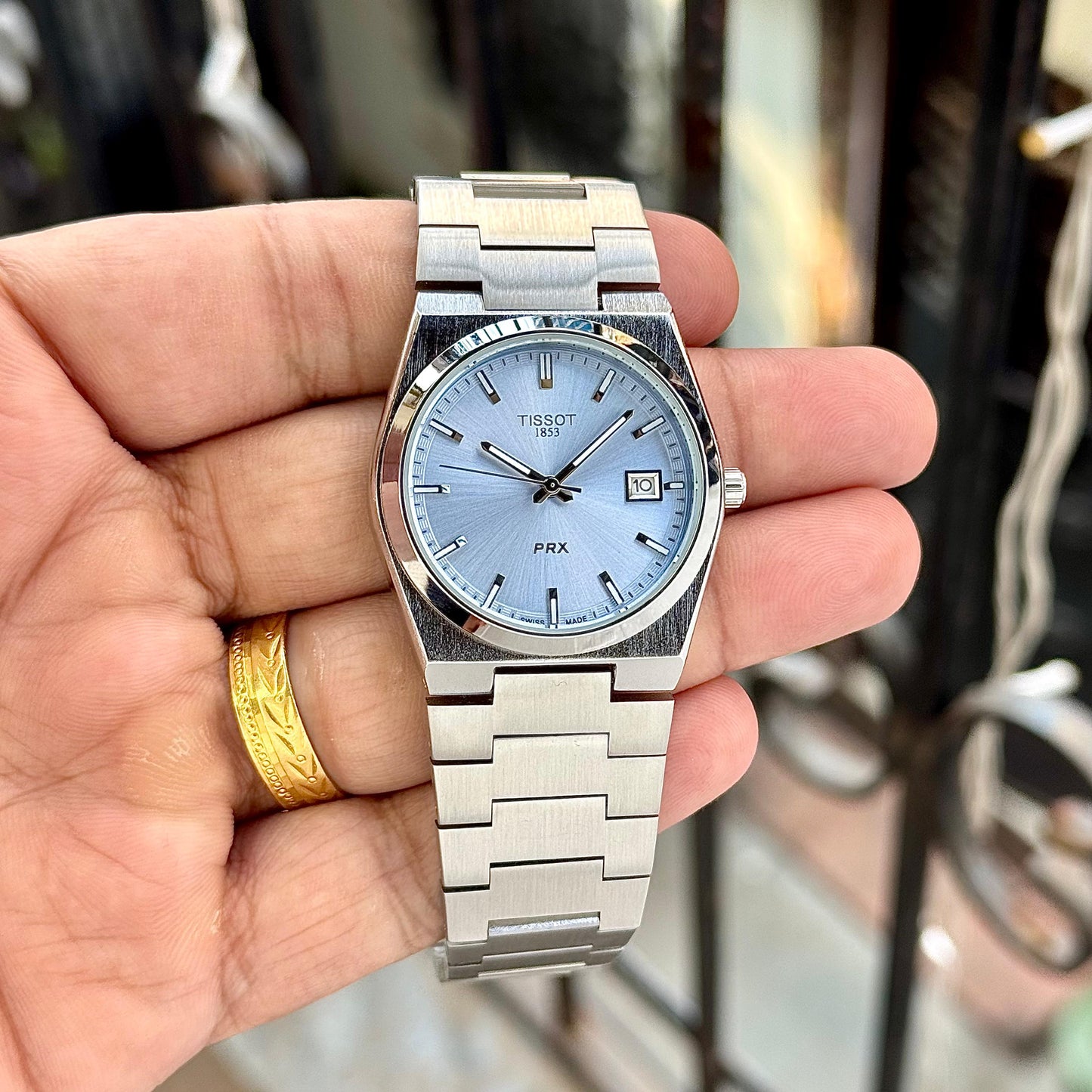 ✅ TISSOT PRX – ICONIC SWISS-INSPIRED ELEGANCE BLUE DIAL MEN'S WATCH✅