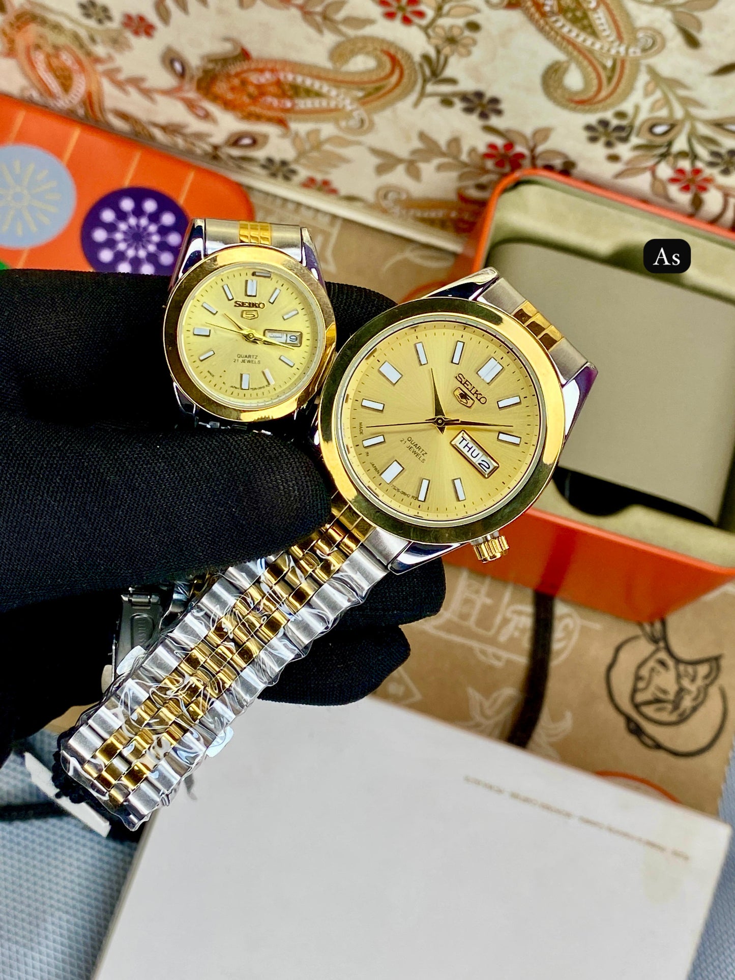 Seiko couple Watches Limited Stock