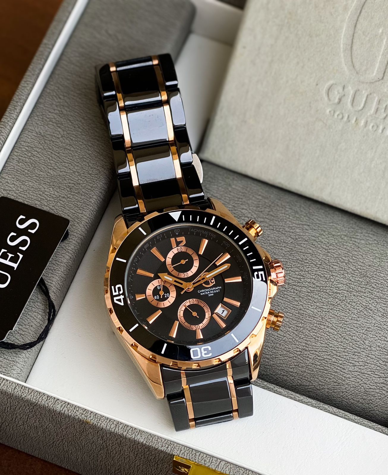 GC Black ceramic chain SWISS Made Watch