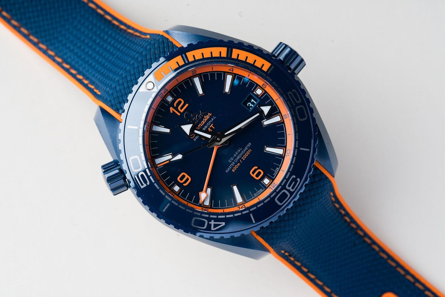 OMEGA's Seamaster Japan Elastic Strap Diver Excellent Quality Men's Watch