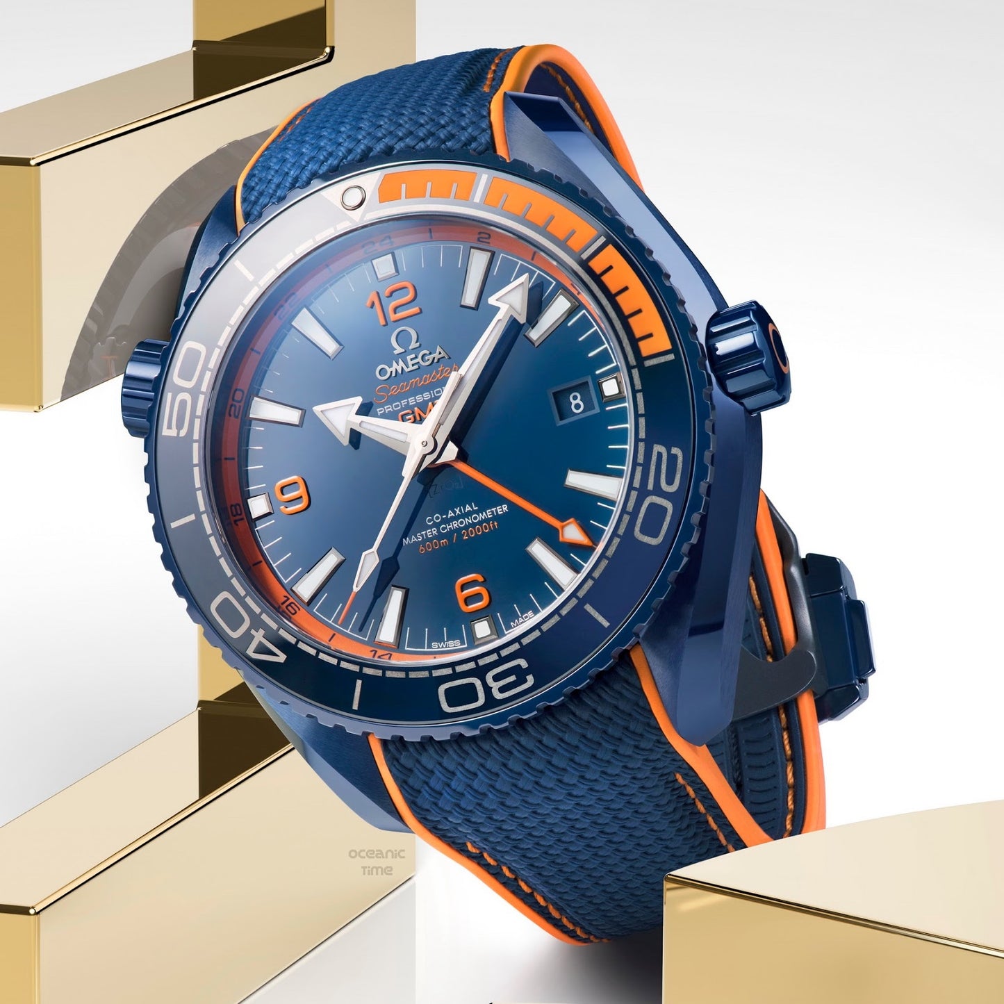 OMEGA's Seamaster Japan Elastic Strap Diver Excellent Quality Men's Watch