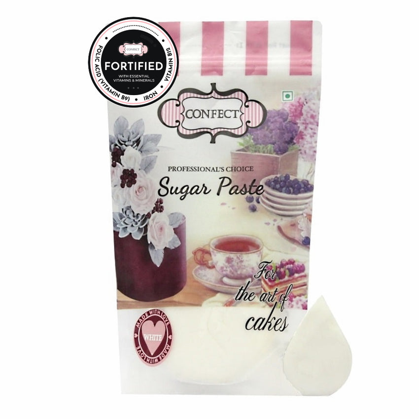 White Fondant | Edible Nutritional Sugarpaste 1 Kg