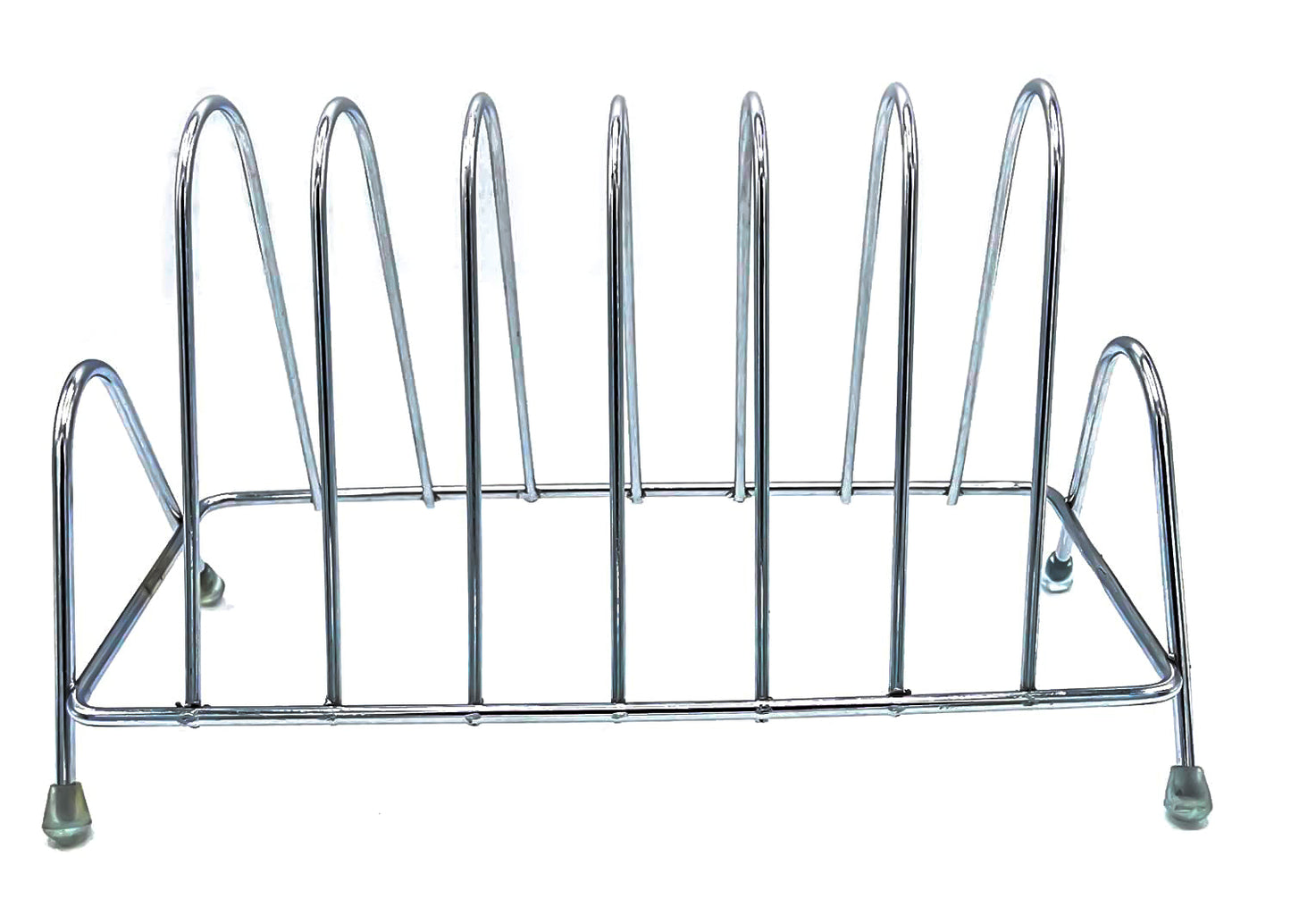Stainless Steel Square Plate Rack Stand Holder for Kitchen - Springkart 