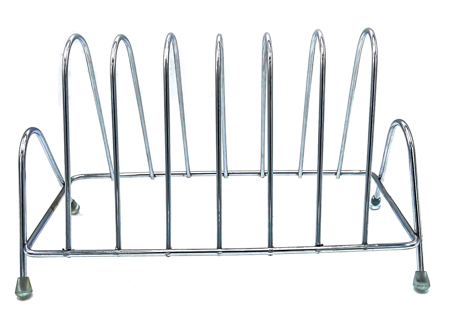 Stainless Steel Square Plate Rack Stand Holder for Kitchen - Springkart 