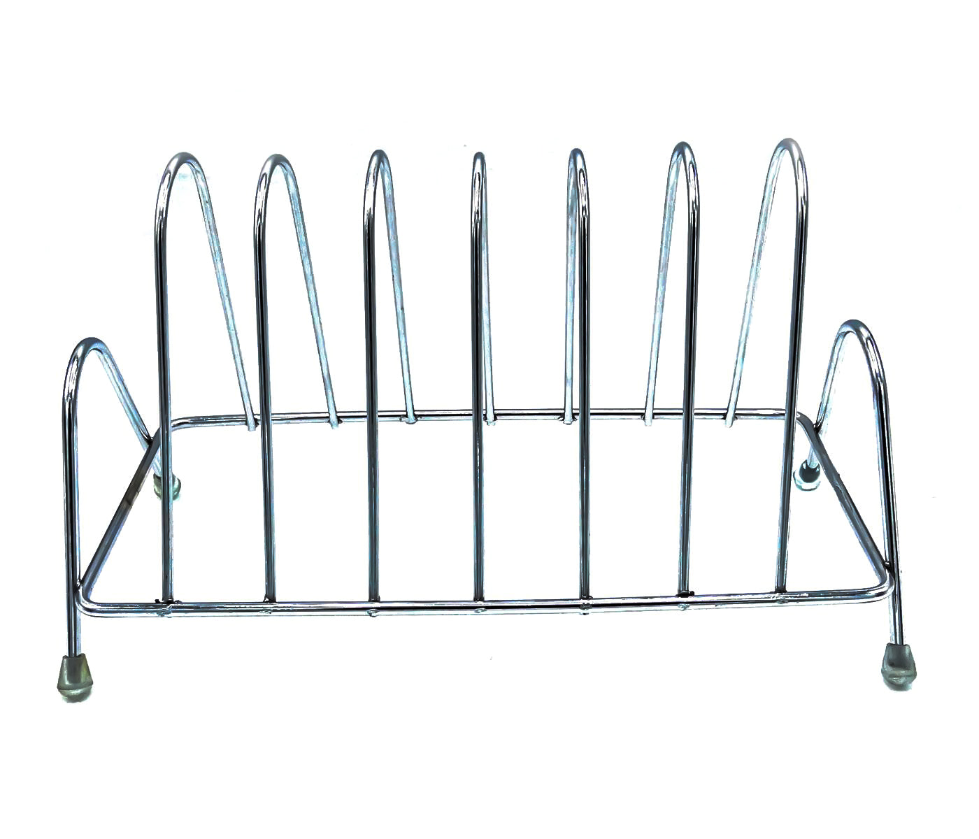 Stainless Steel Square Plate Rack Stand Holder for Kitchen - Springkart 