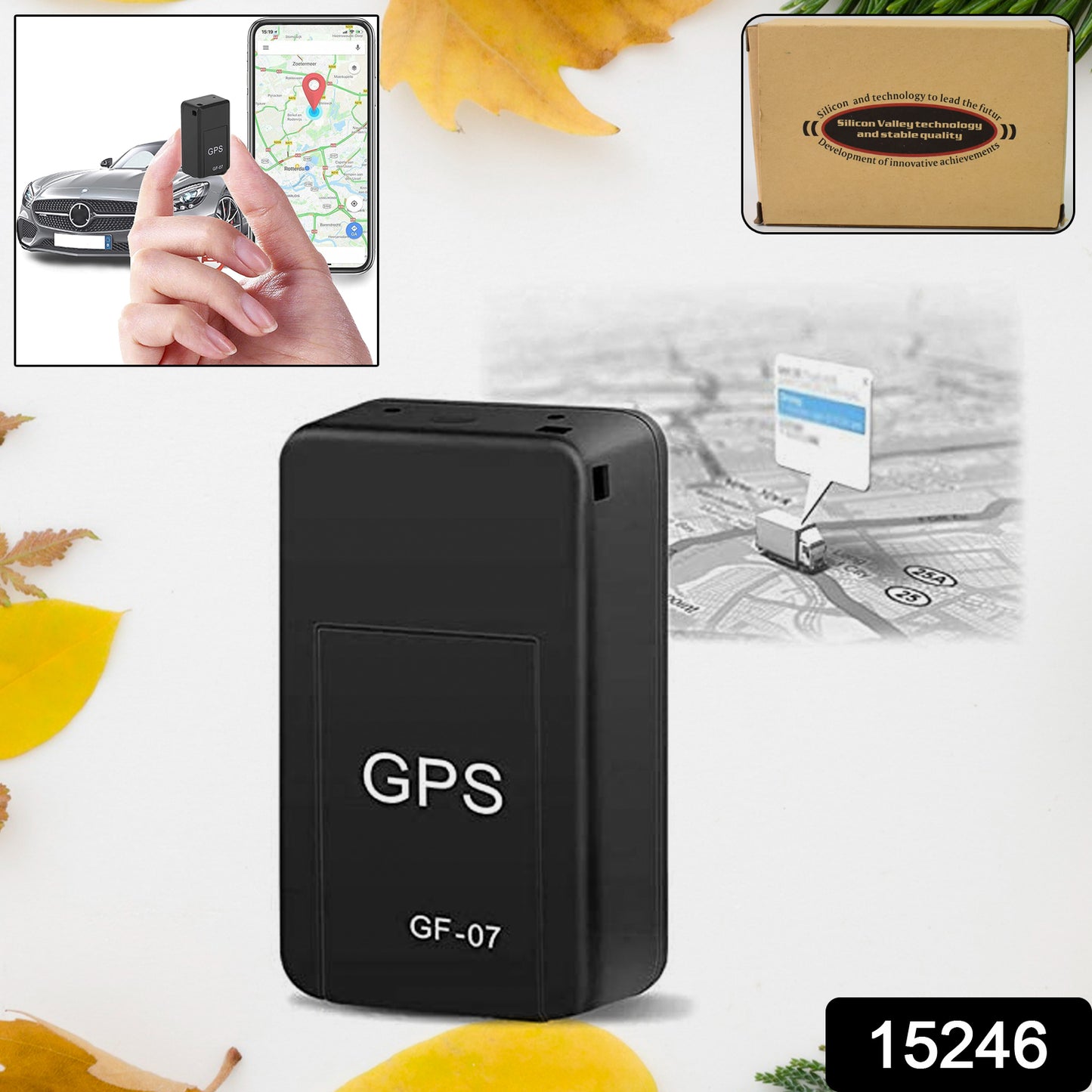 Car Gps Tracking Device With Voice Recording (1 Pc) - Springkart 