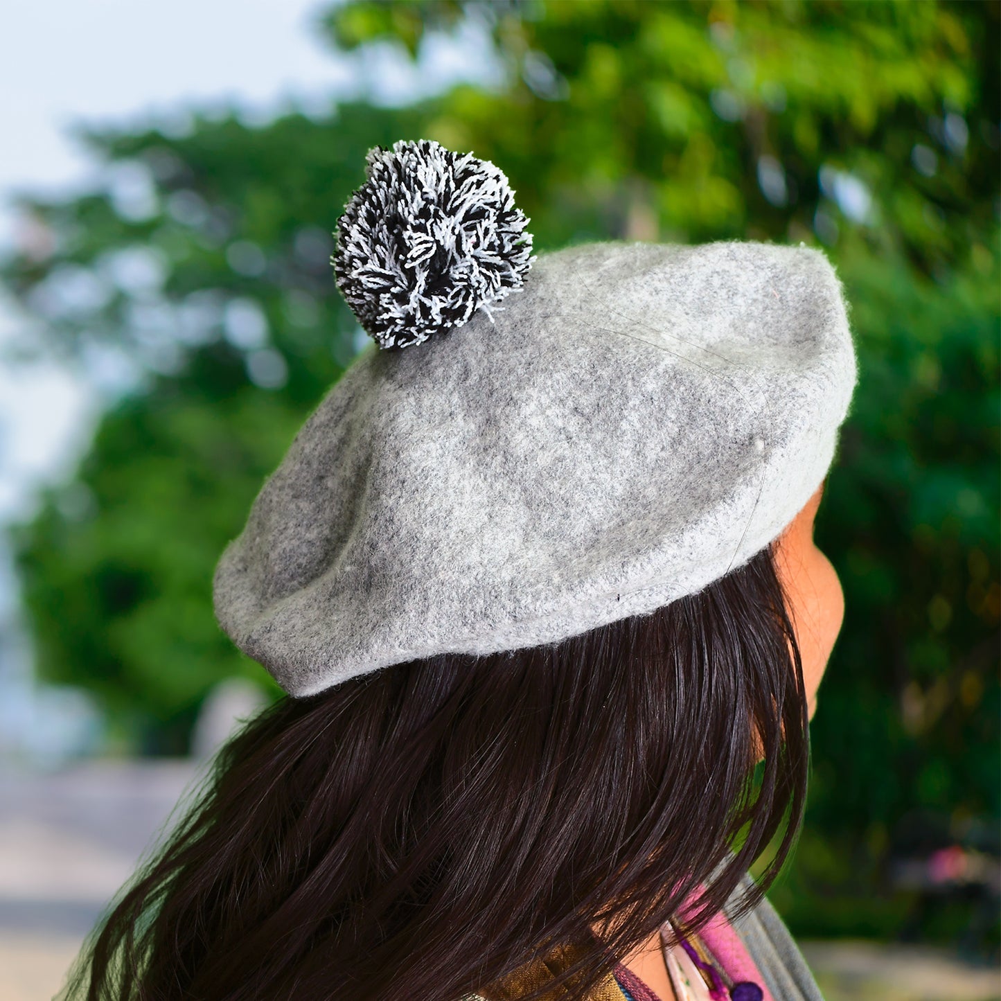 6331 Unisex Beret Winter Cap Hat (1pc) - Springkart 
