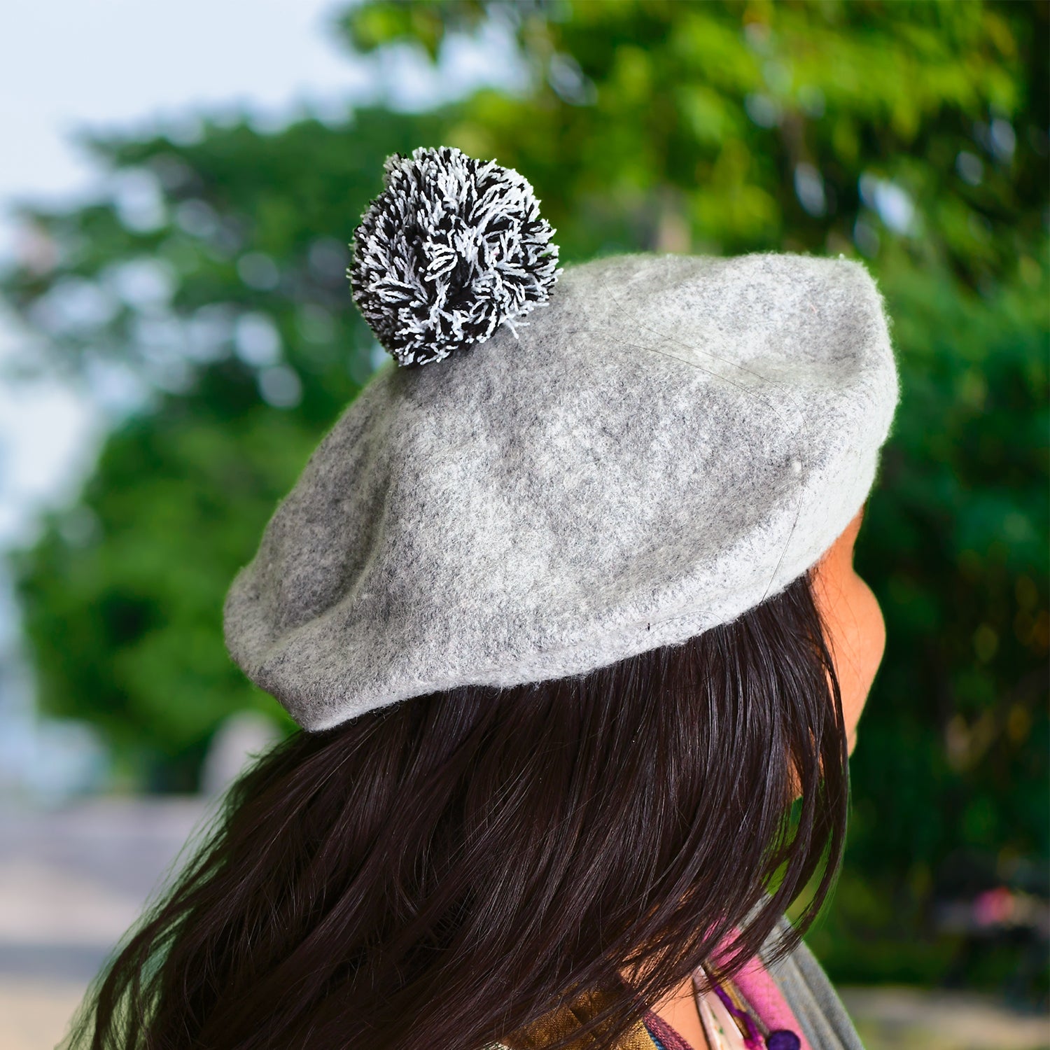 6331 Unisex Beret Winter Cap Hat (1pc) - Springkart 