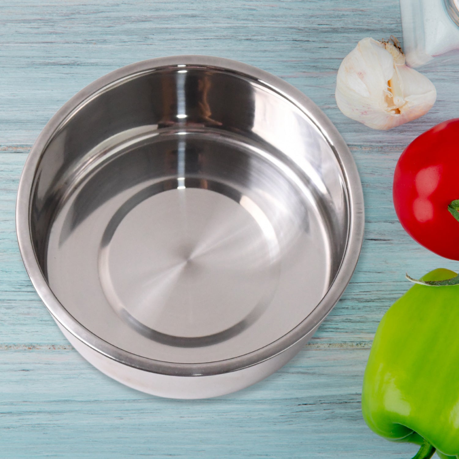 Stainless Steel Table Small Dish Bowl Plate Set For Side Dish Sauce (1 Pc) - Springkart 