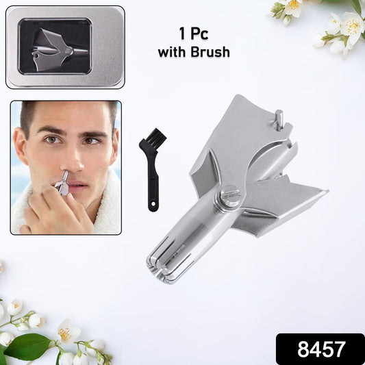 Stainless Steel Painless Nose Hair Remover (1 Pc) - Springkart 