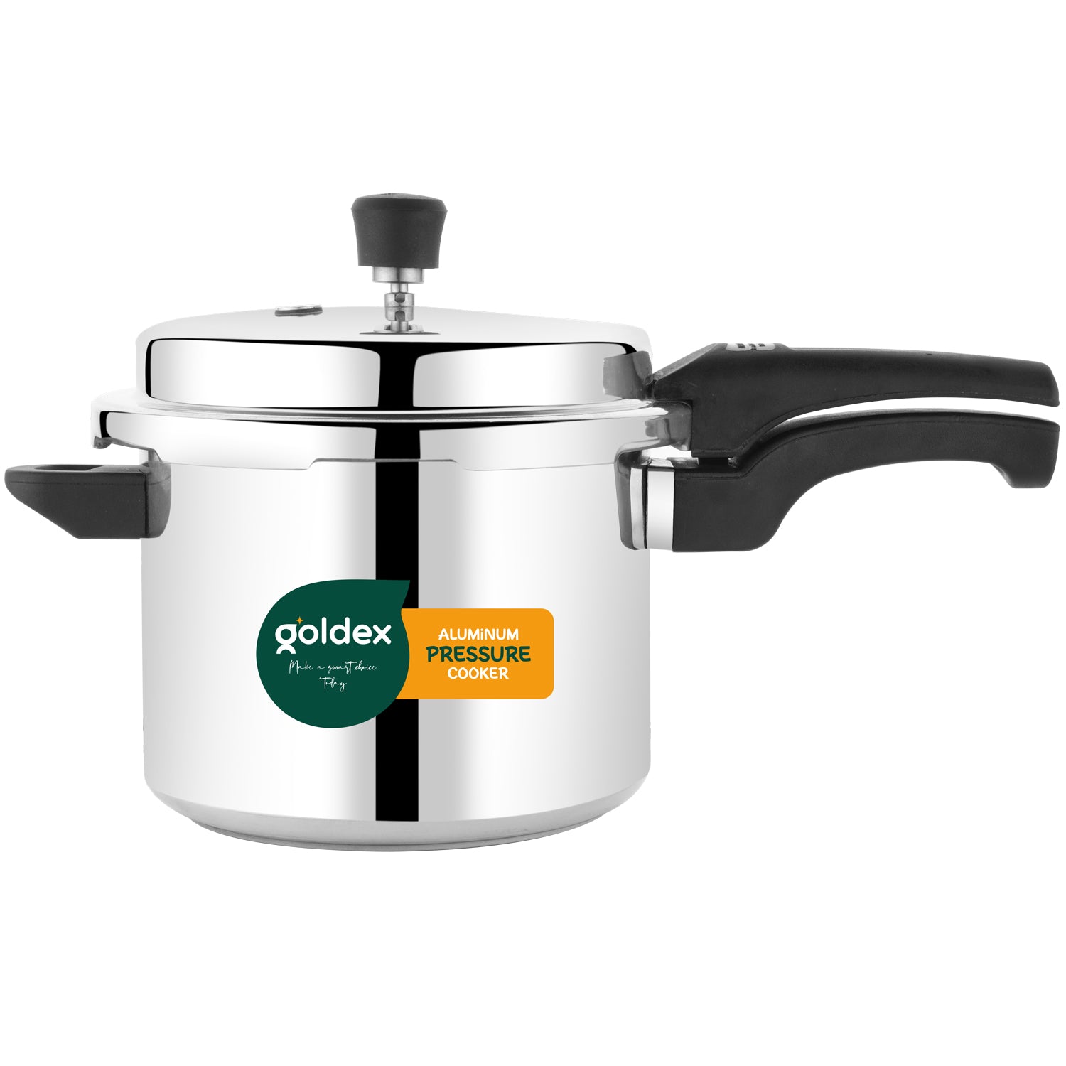 Aluminium Classic Goldex Pressure Cookers With Outer Lid (5 Litres) - Springkart 