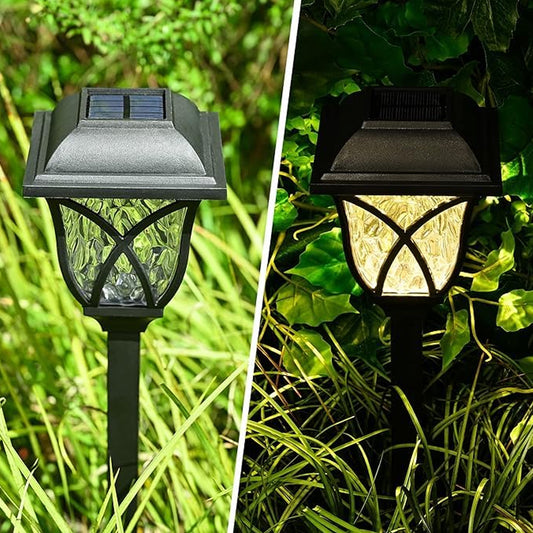 Solar Pathway Lights Outdoor Garden Lights (2 Pcs Set) - Springkart 