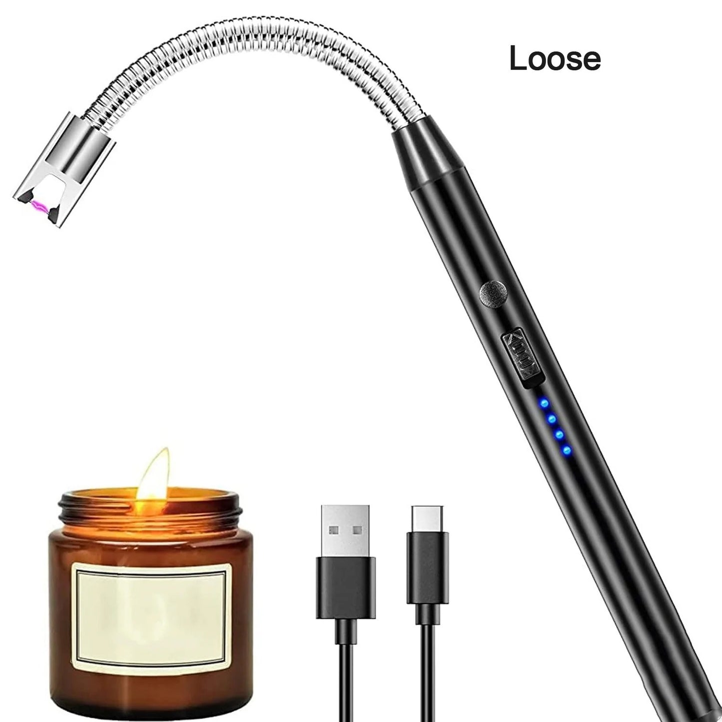 Electronic Smoking Plasma Lighters For Multipurpose Like Candles Grill Bbq (1 Pc Loose Mix Color) - Springkart 