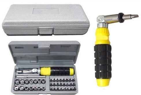 0423 Socket And Screwdriver Tool Kit Accessories (41 Pcs)