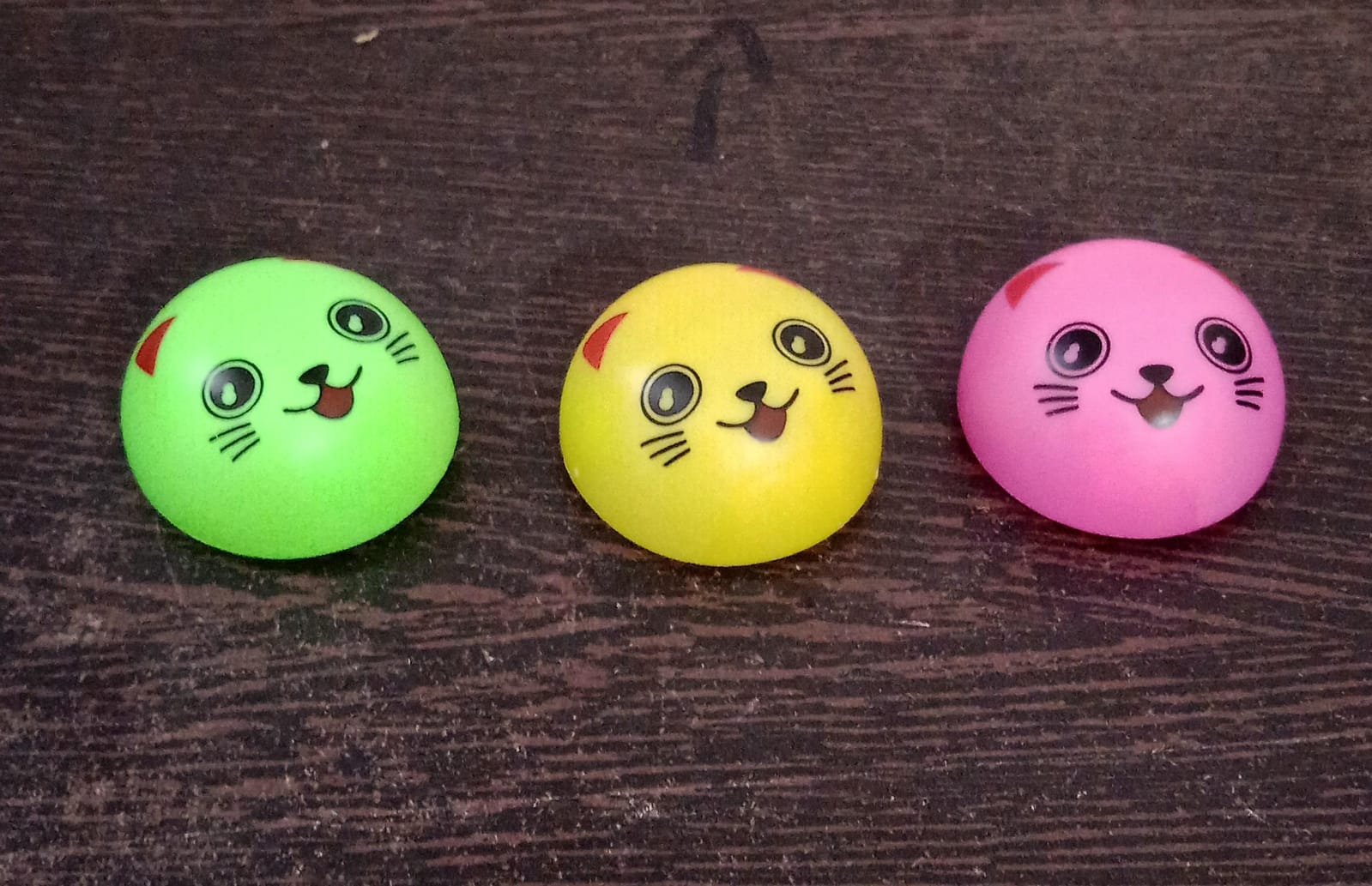 Pull Back Smiley Toy - Springkart 