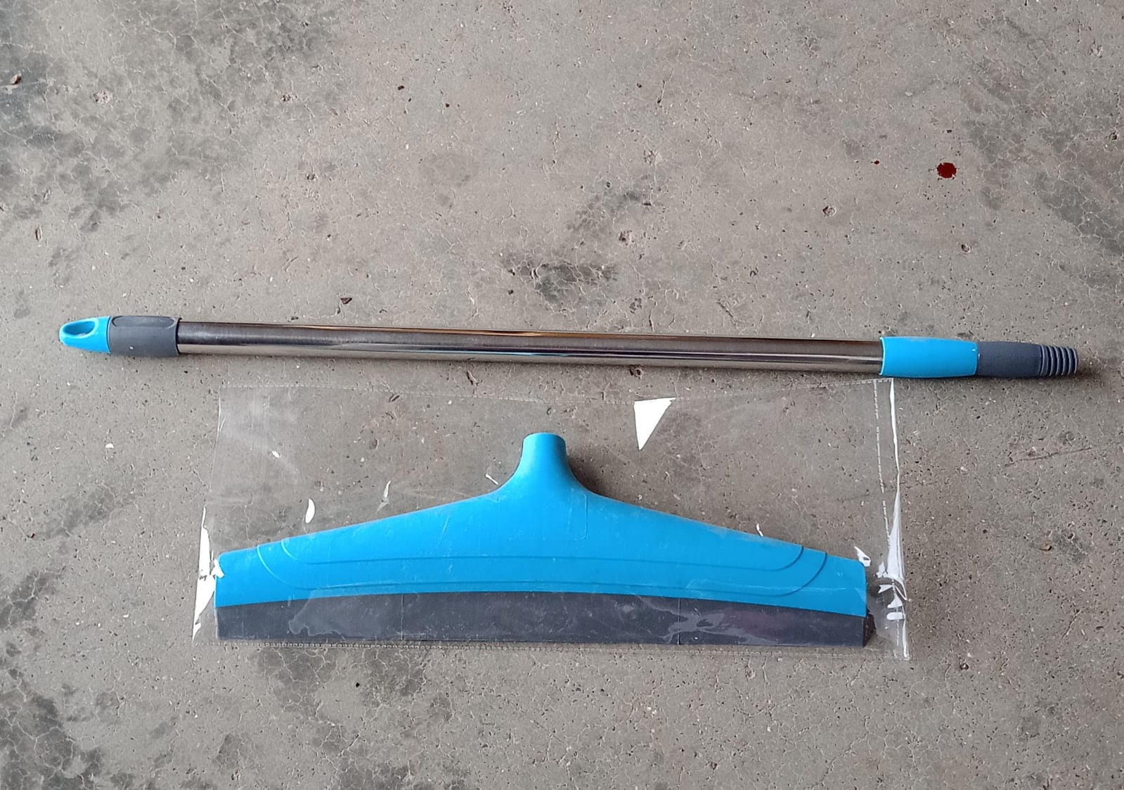 Adjustable Bathroom / Floor Stainless Steel Rod Wiper, Plastic Floor Wiper - Springkart 