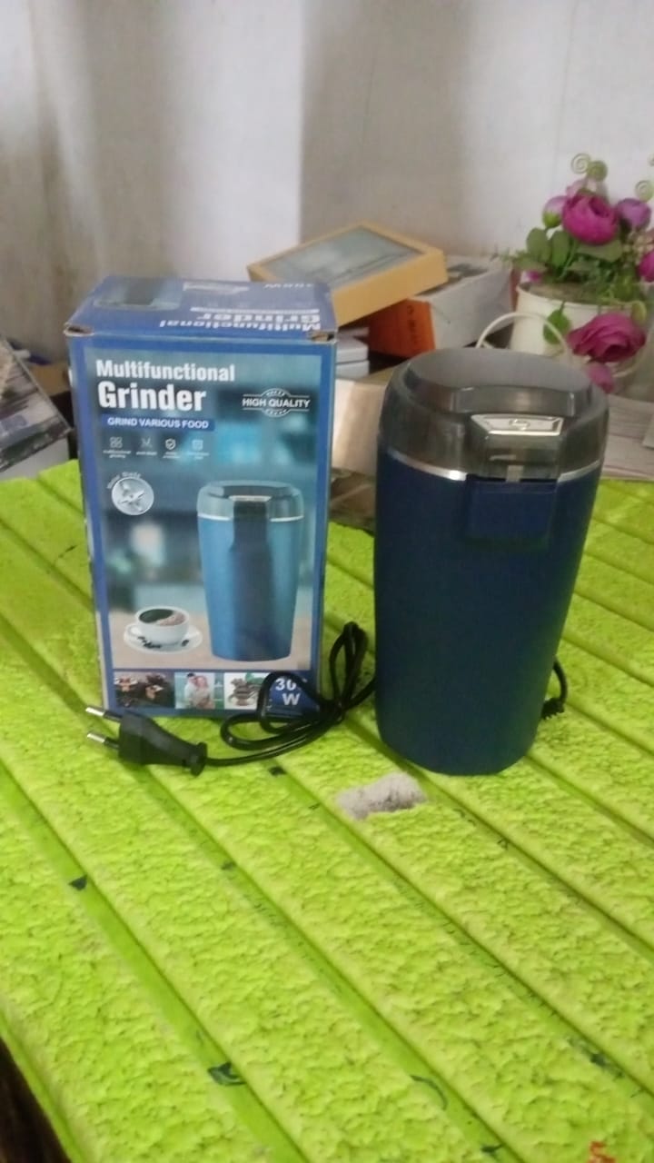 Stainless Steel Coffee Grinder Machine 300w (Multi Blades Grinder) - Springkart 