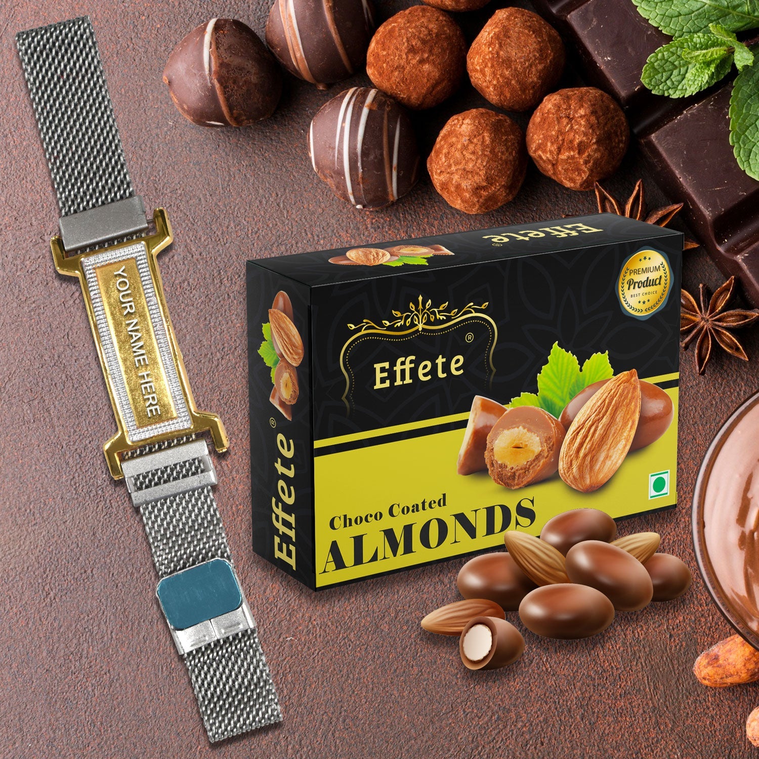 Customized Bracelet Delicious Chocolate Combo Special For Gift - Springkart 