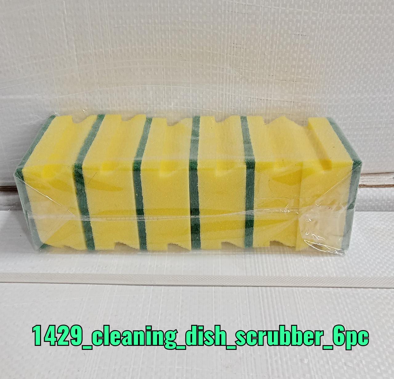 Scrub Sponge 2 in 1 PAD for Kitchen, Sink, Bathroom Cleaning Scrubber - Springkart 
