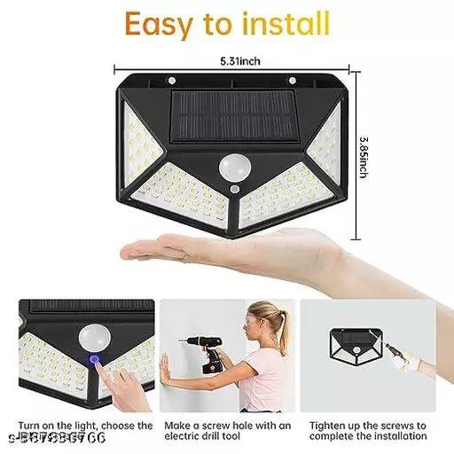 (SET OF 1) 100 LED SUPER BRIGHT SOLAR LIGHT - Springkart 