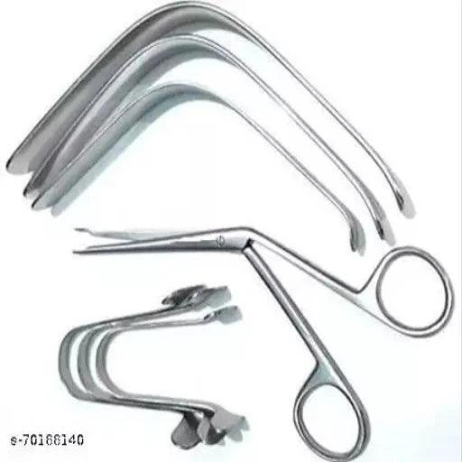 Instrument ENT Instrument (Nasal Speculum, Tongue Depressor L Shaped, Hartmann Forceps) Utility Forceps - Springkart 