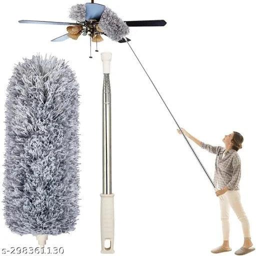 Flexible Duster For Fan Cleaning Mop With Long Rod | Fan Cleaner Brush