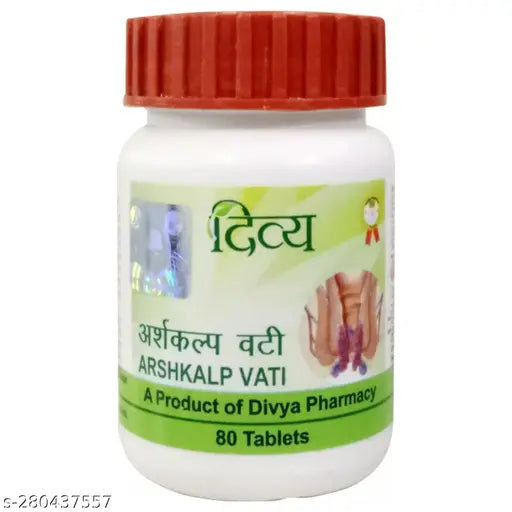 Patanjali Divya Arshkalp Vati 80Tab (pack of 2))