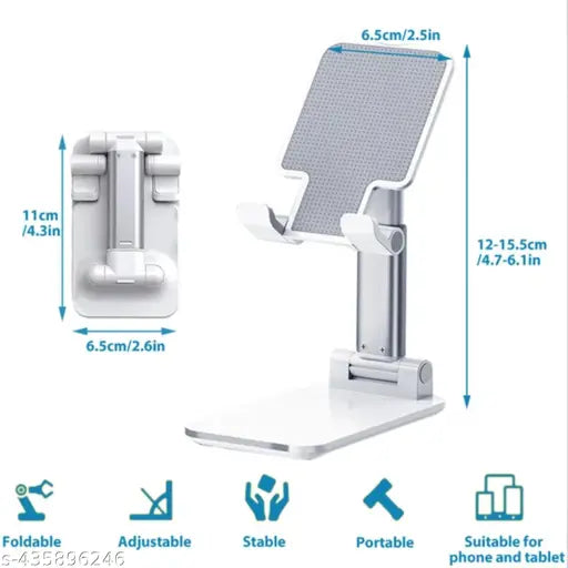 Desktop Heavy duty Foldable All smartphone mobile holder multifunction working stand