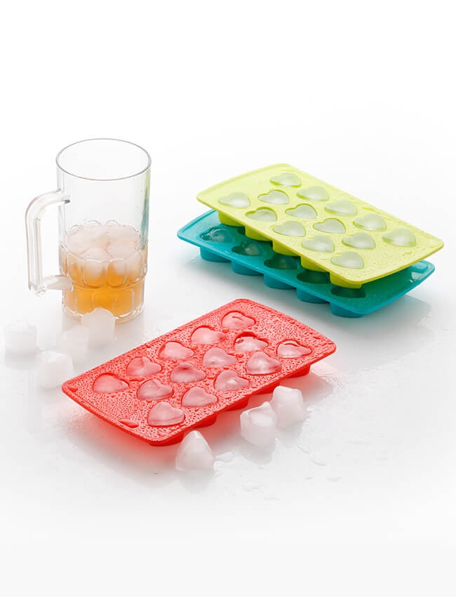 Heart Shape Ice Cube Tray - Springkart 