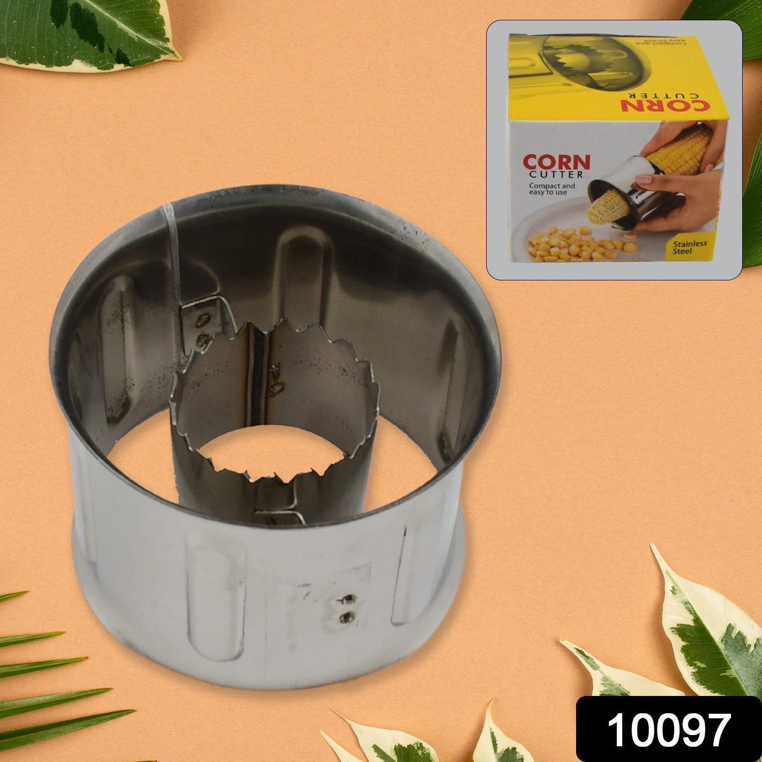 Corn Cutter Stainless Steel Stripping Kernels Remover (1 Pc) - Springkart 