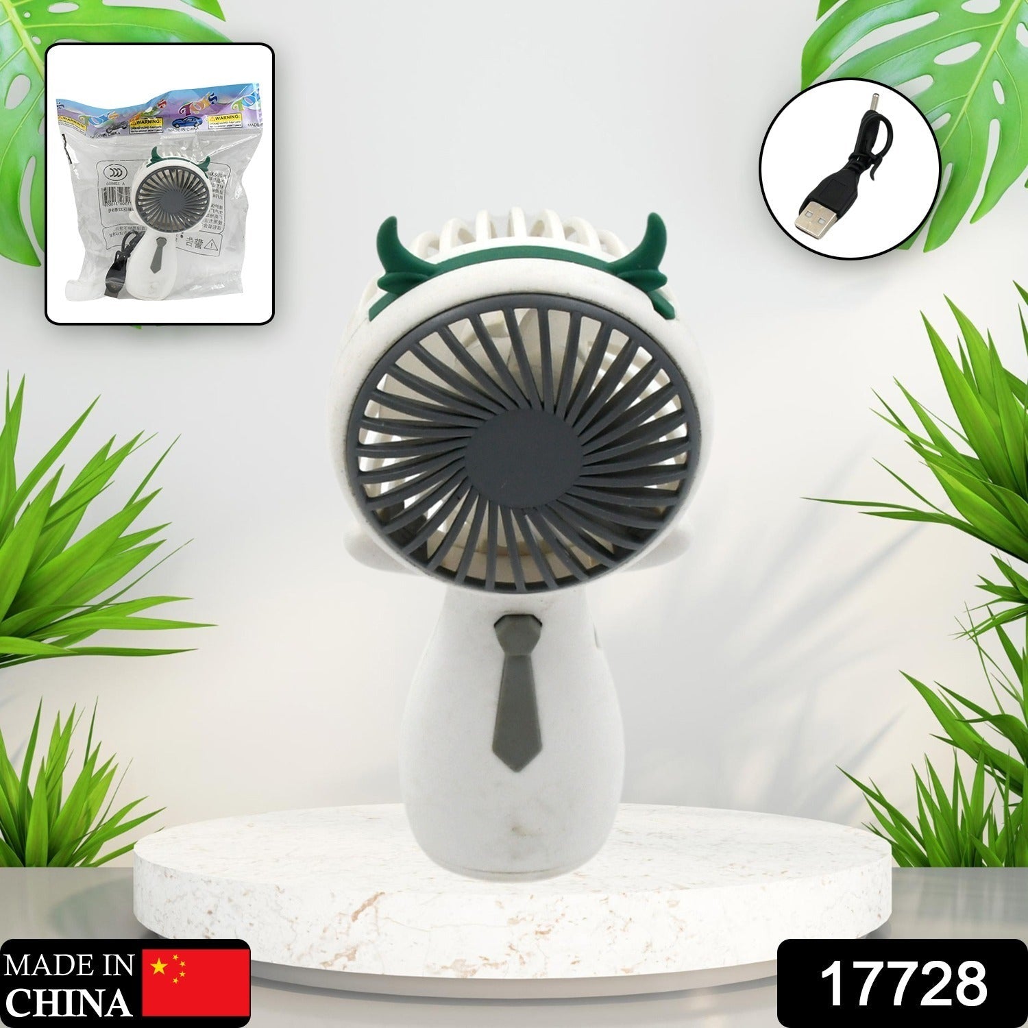 Mini USB Handheld Fan, Portable Handy Mini Fan for Home, Office, Travel and Outdoor Use (1 Pc) - Springkart 