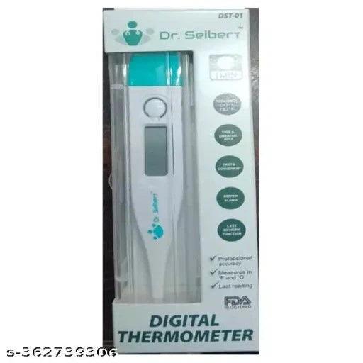 Digital Thermometer with One Touch Operation For Child and Adult Oral or Underarm Use Pack Of 1 ANY COLOUR - Springkart 