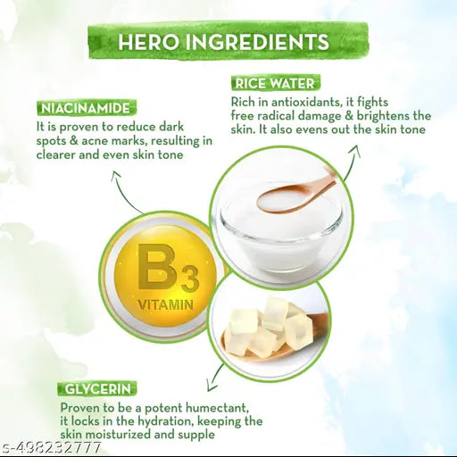 Mamaearth Rice Face Wash 50 ml Pack of 2