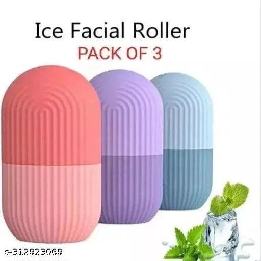 Pack-3 Ice Roller for Face, Ice Roller Mould for Face & Eye - Springkart 