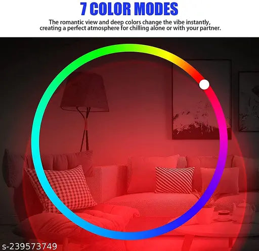 Night Light Lamp Projector, 360 Degree Rotation Usb Night Light (7 Colors + 13 Functional Modes)Pack Of 1